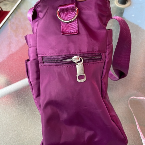 Purple nylon tote bag NWOT - Picture 10 of 12